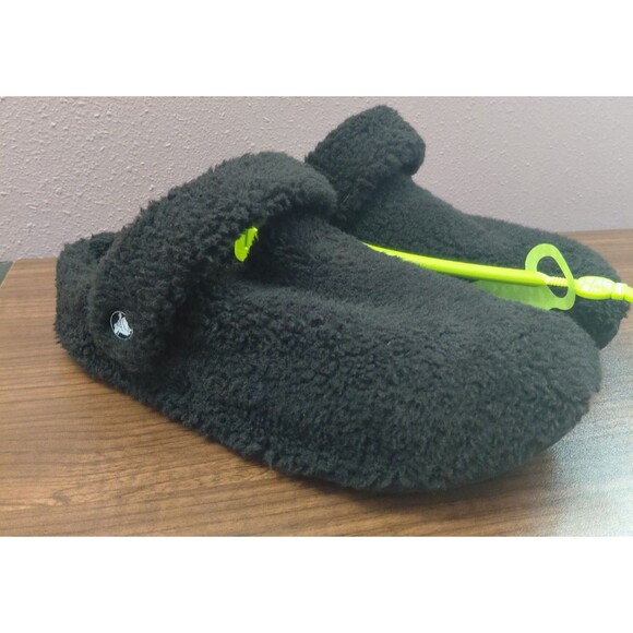 Crocs Unisex-Adult Classic Cozzzy Slipper Black 8M/10W - NEW - Picture 1 of 7